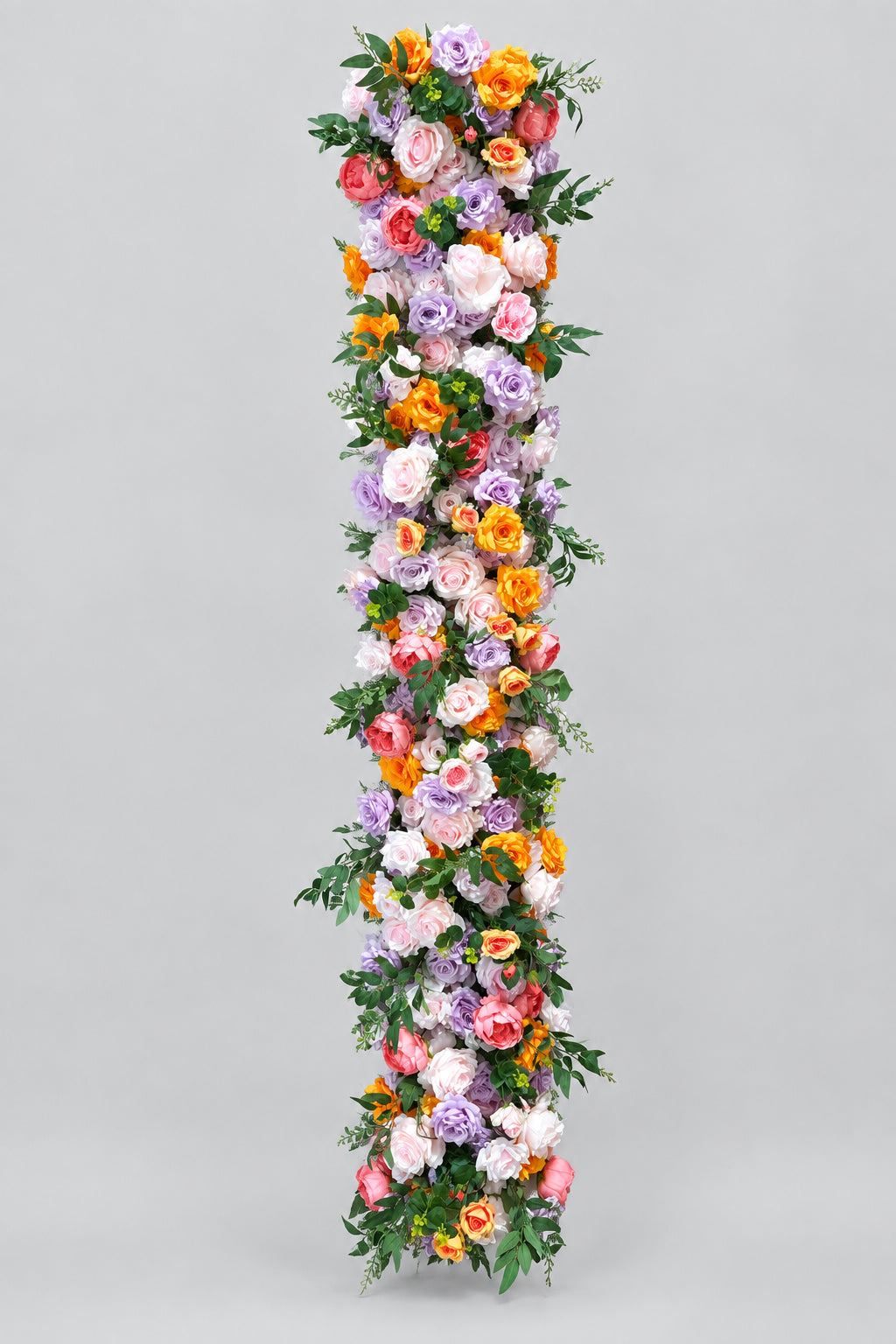 Pink Orange Floral Runner