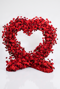 Floral Heart - Red