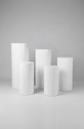 Pedestal Plinth Stands (Round) - Set of 5