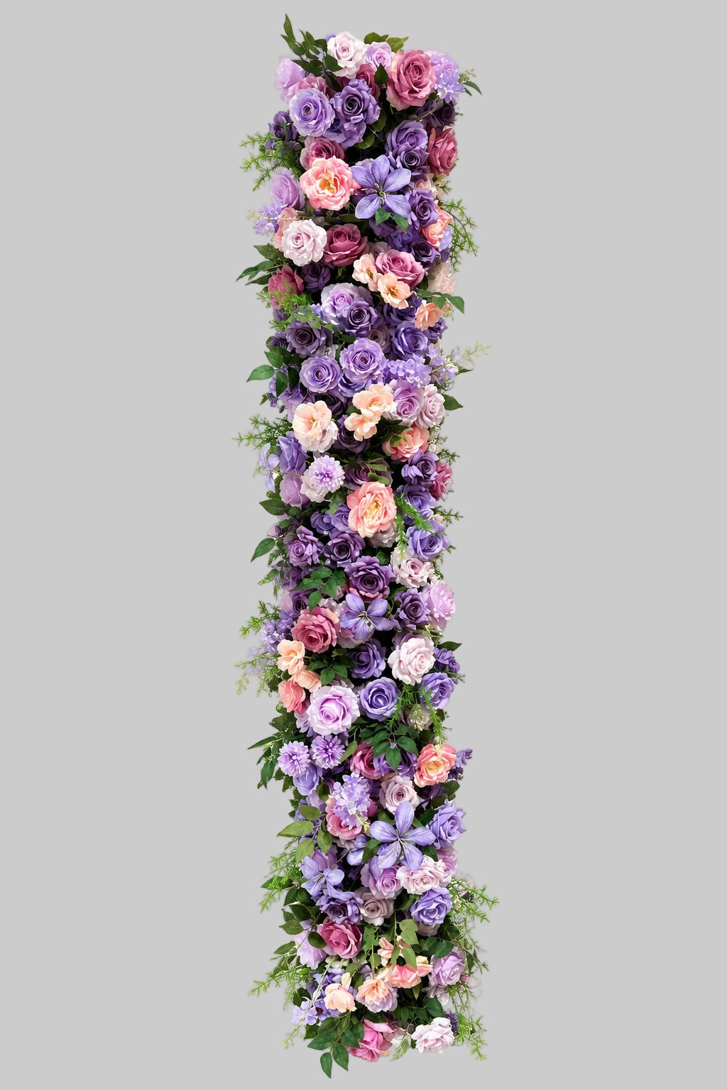 Purple Floral Runner 9