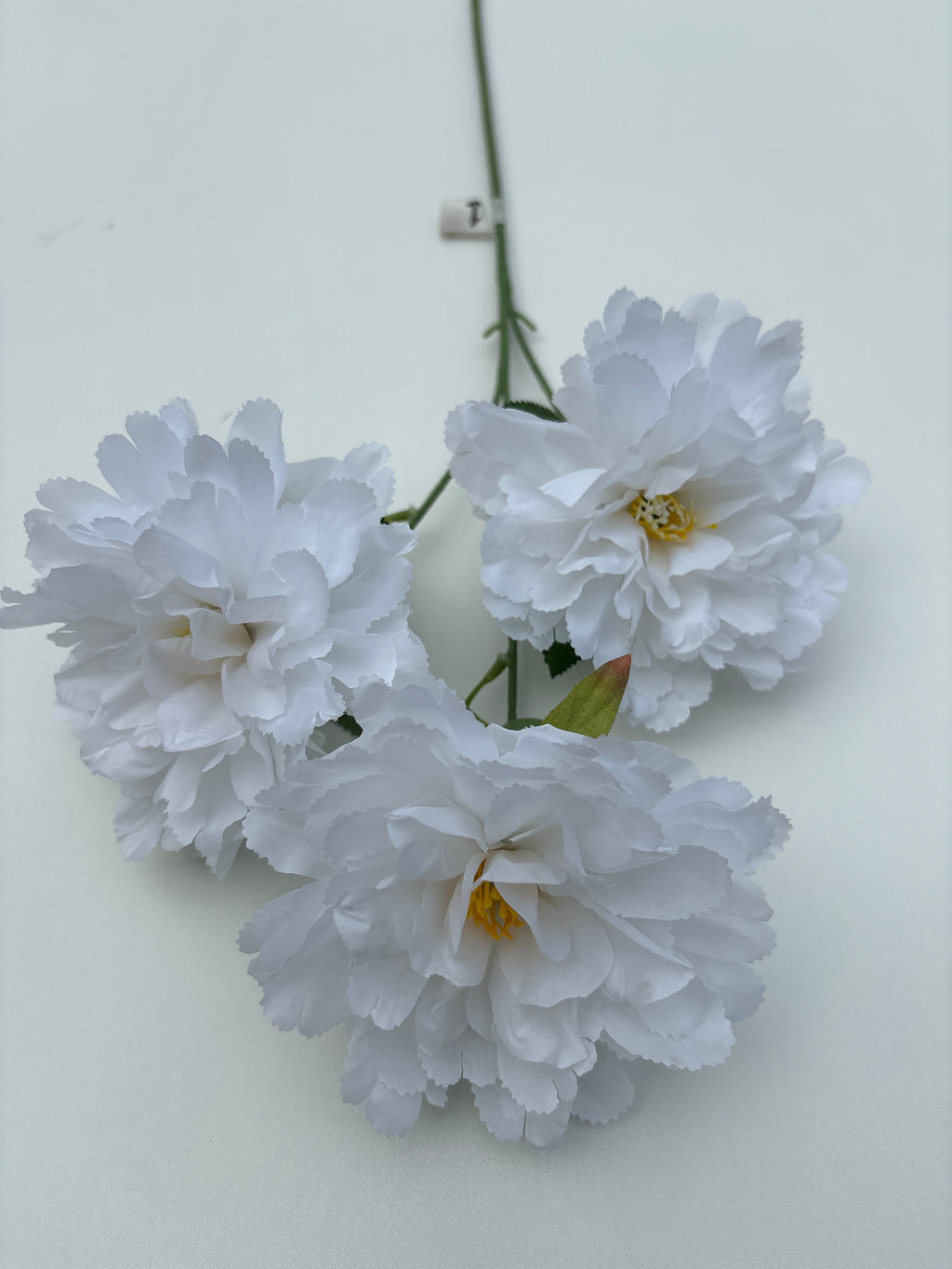 White Silk Peonies - 26"
