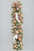 Pink Baby’s Breath Floral Runner