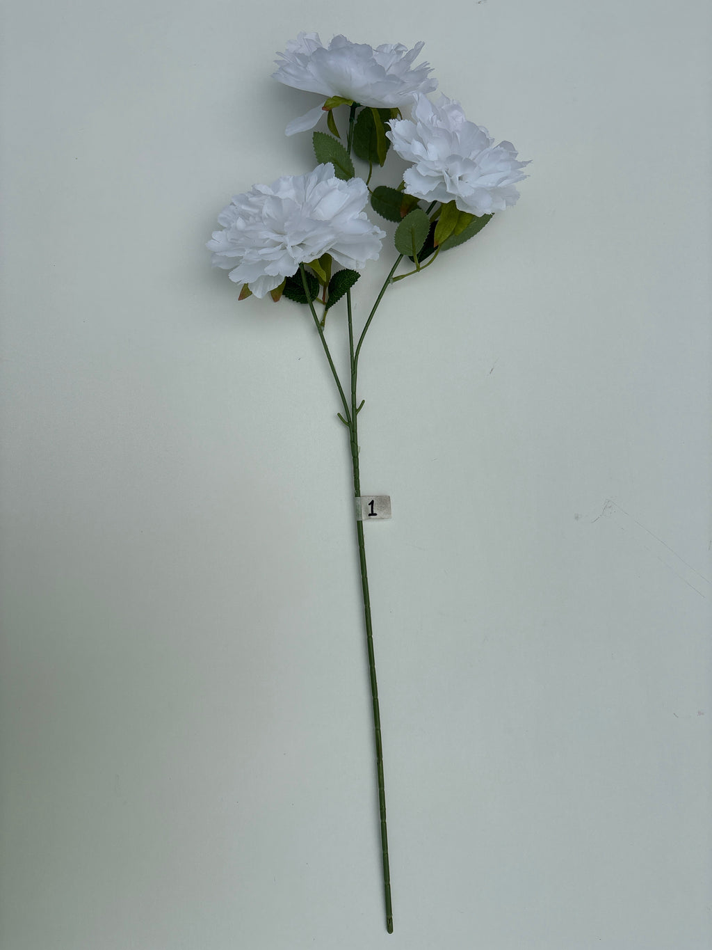 White Silk Peonies - 26"
