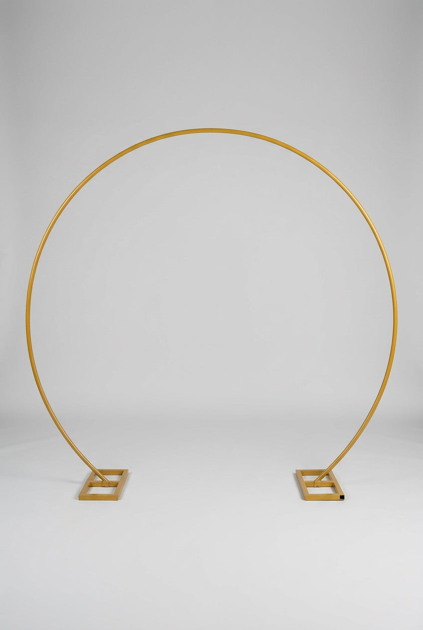Gold Backdrop Arch