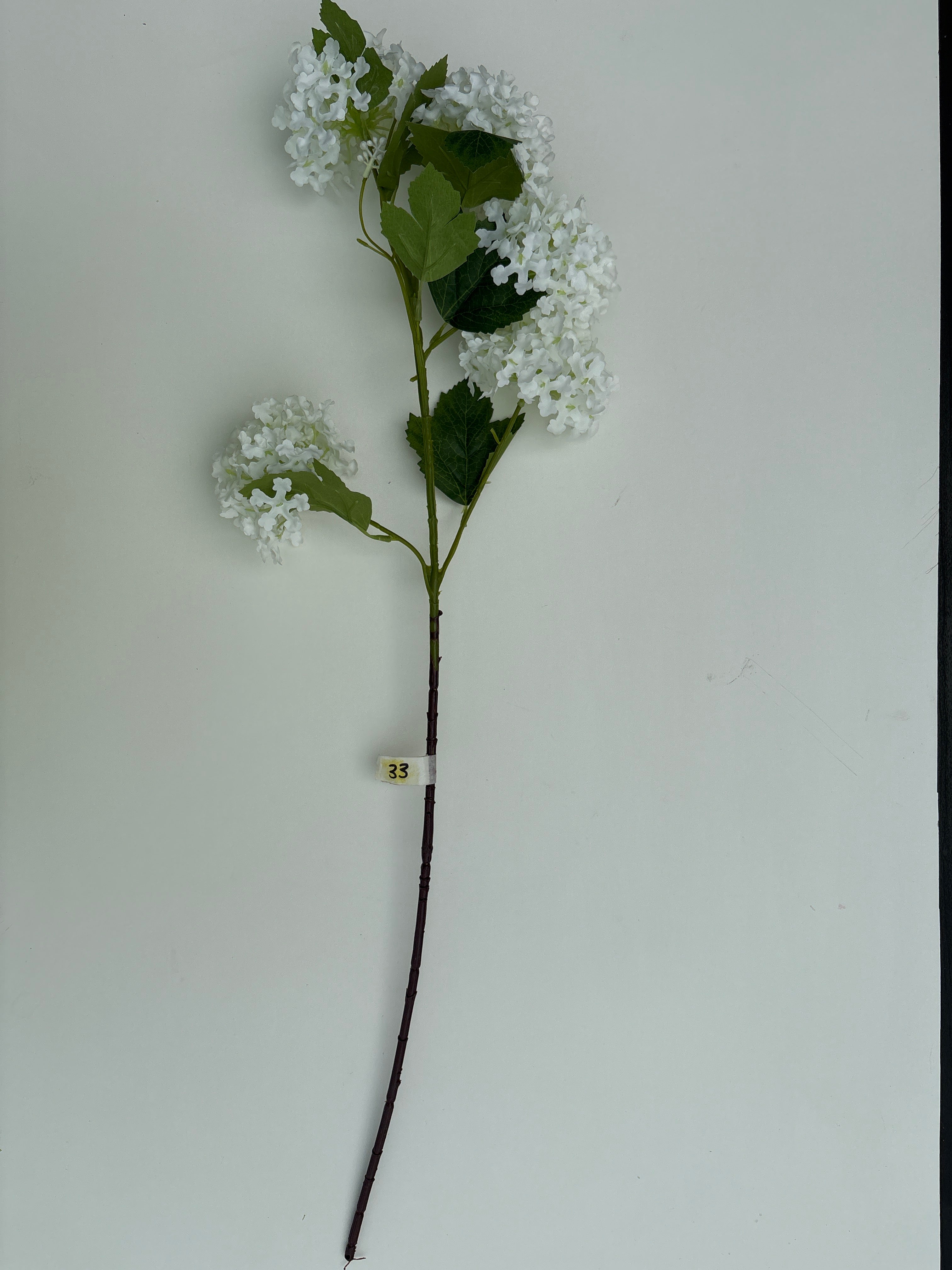 White Snowball Hydrangeas - 31"