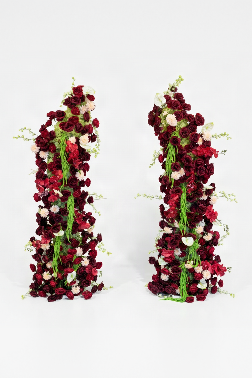 Floral Pillars