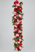 Strawberry Red Floral Runner