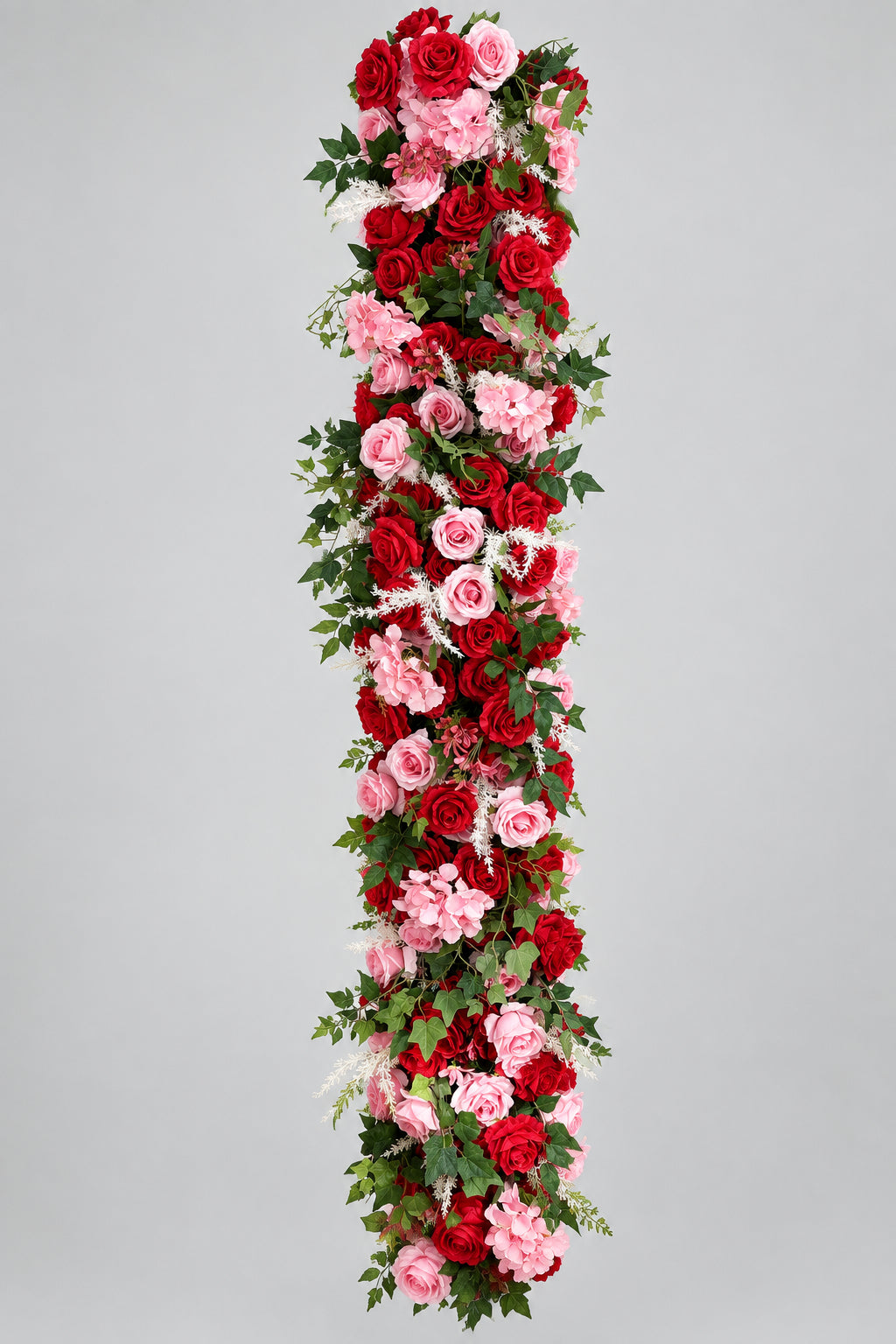 Strawberry Red Floral Runner