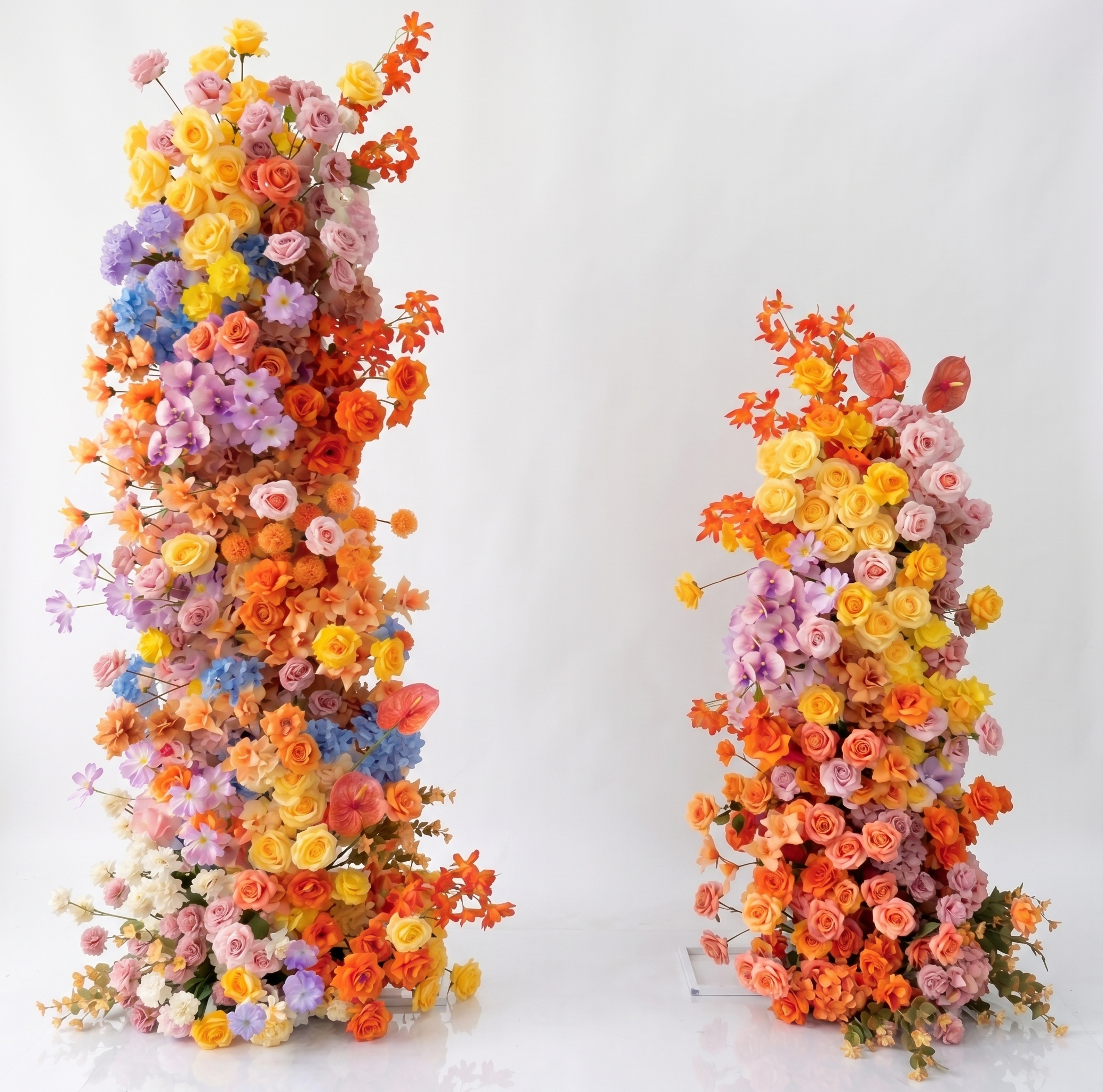 Floral Pillars