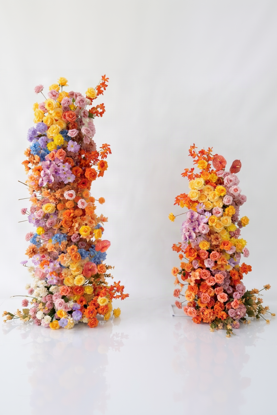 Floral Pillars