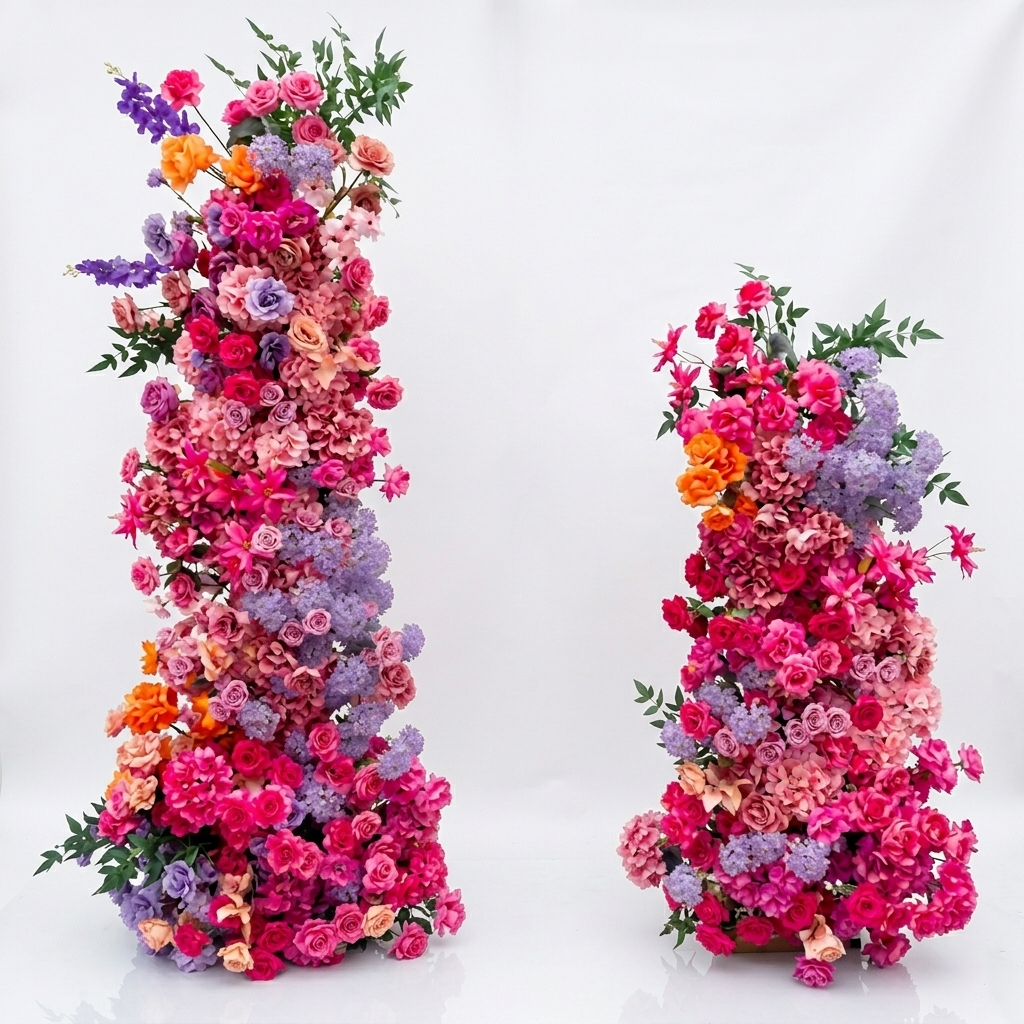Floral Pillars