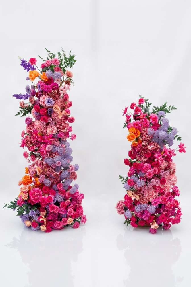 Floral Pillars