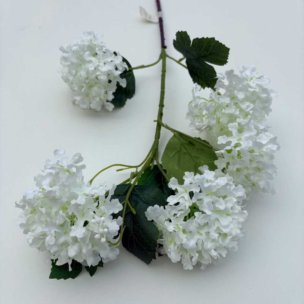 White Snowball Hydrangeas - 31"