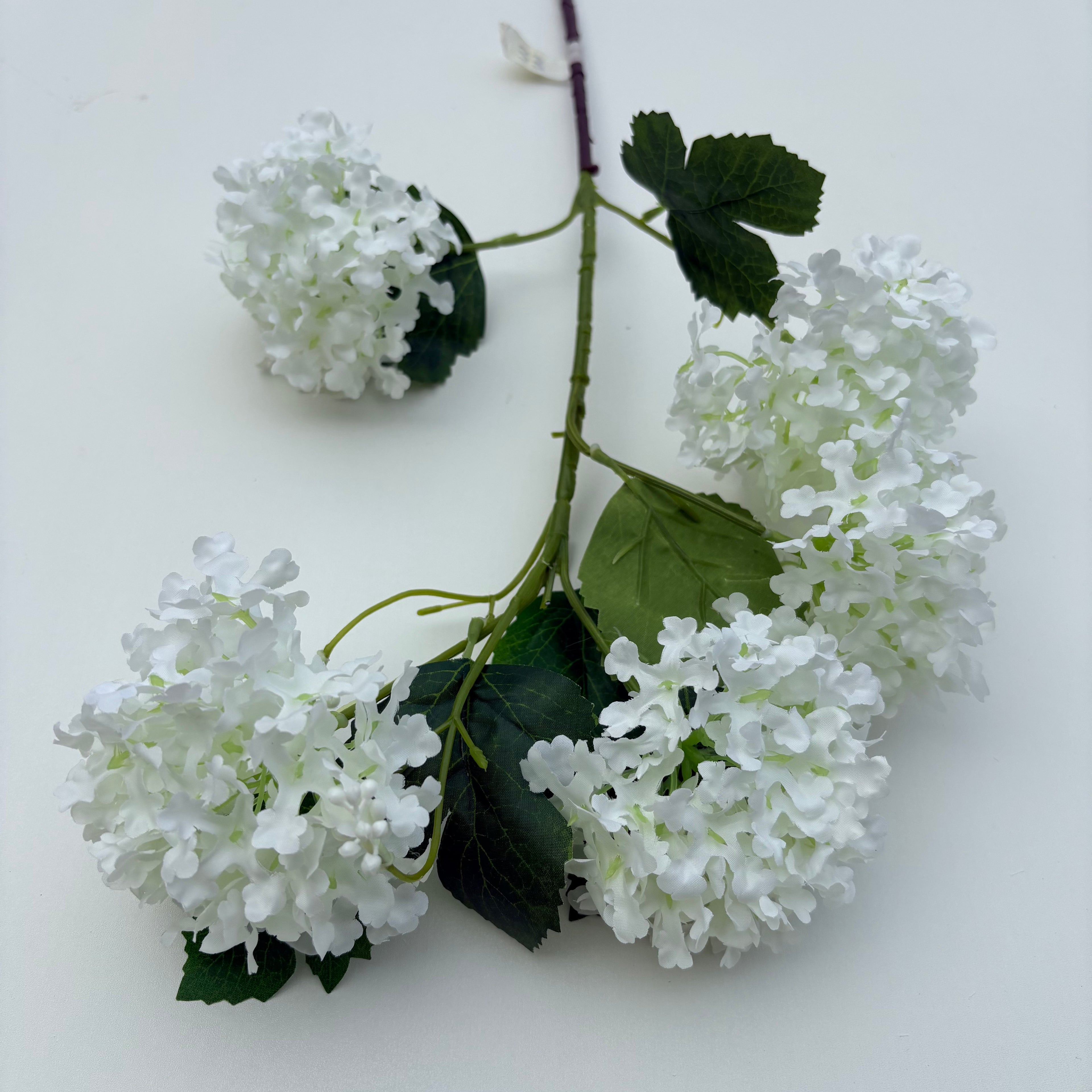 White Snowball Hydrangeas - 31"