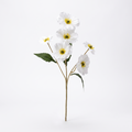 White Silk Anemone - 25"
