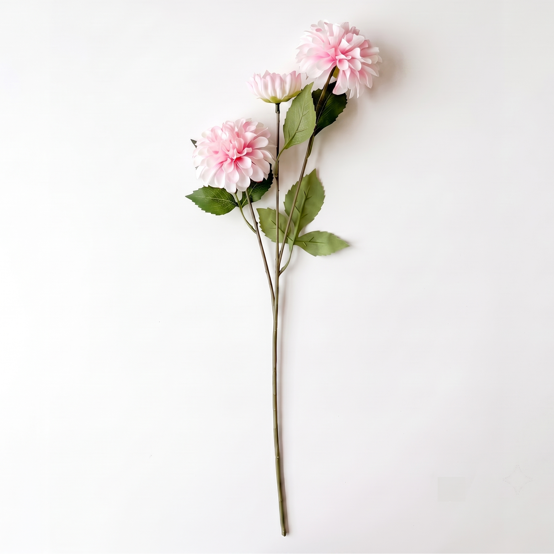 Two-Tone Pink Silk Dahlia - 29"