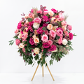 Magenta Pink Floral Ball - 16" Diameter